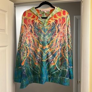 XL Leoma Lovegrove Full Zip Hooded Lightweight Jacket